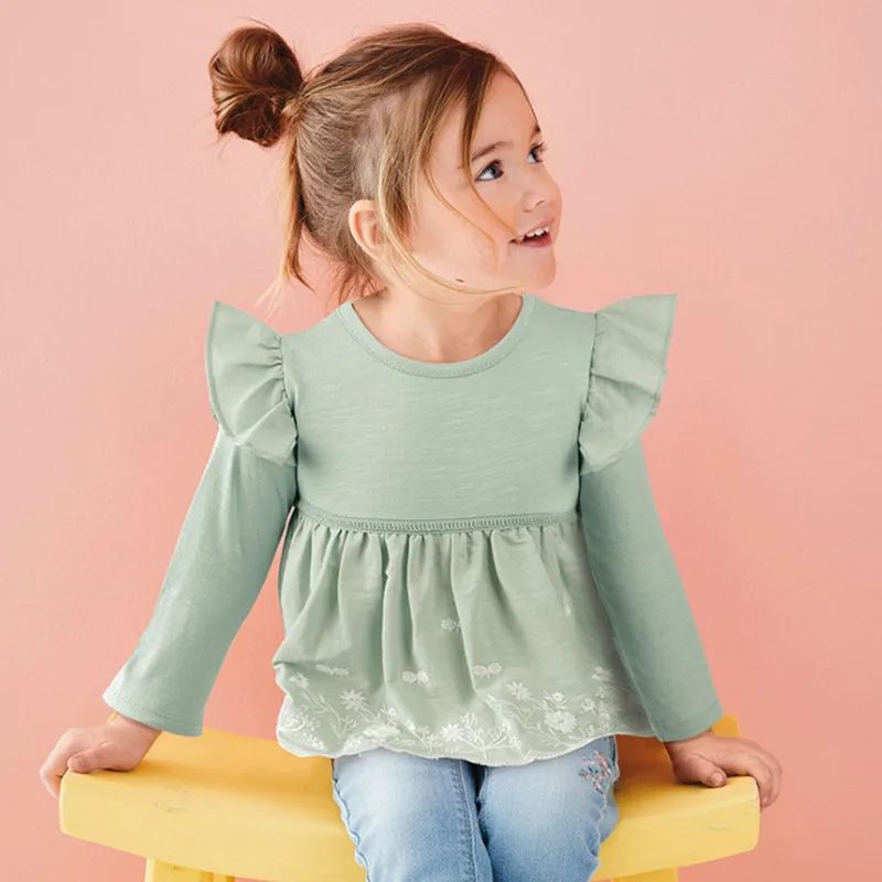 Little maven/детская брендовая одежда для маленьких девочек Новинка осени 2019 футболка