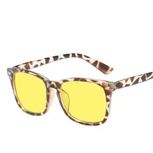 Новые унисекс деловые повседневные дикие голубые легкие очки Простые компьютерные очки ретро квадратные плоские зеркальные легкие удобные очки