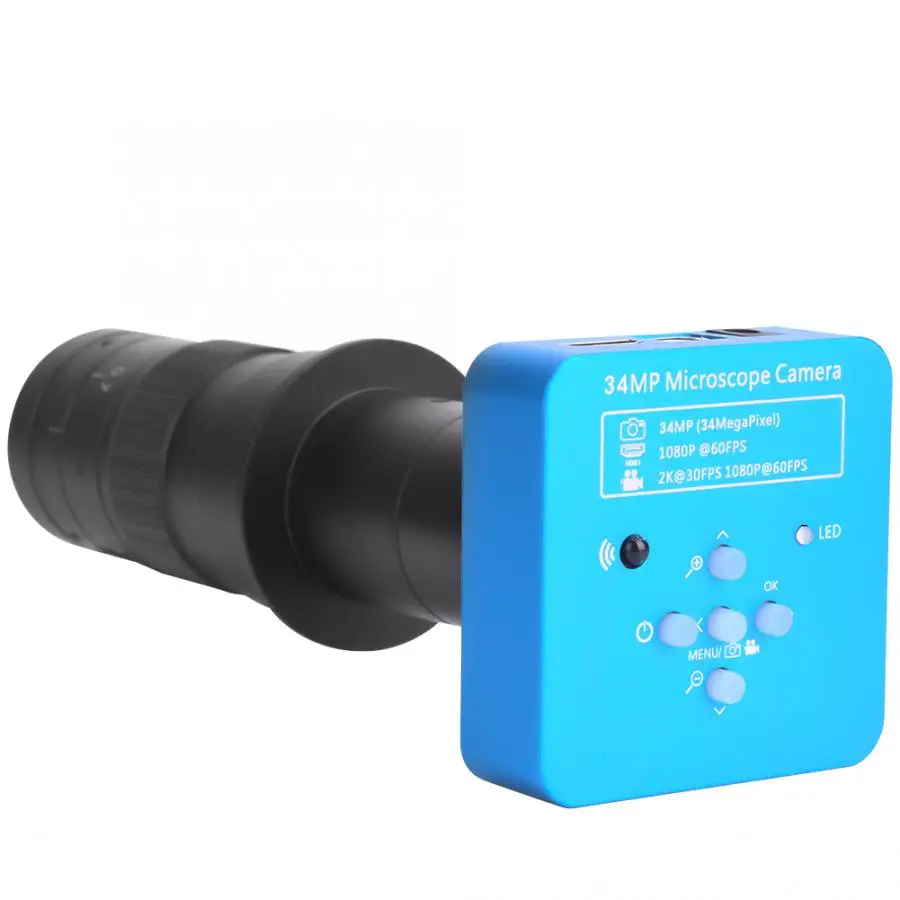Usb микроскоп 34MP USB промышленный микроскоп камера с 180X объективом 100-240V микроскоп цифровой usb