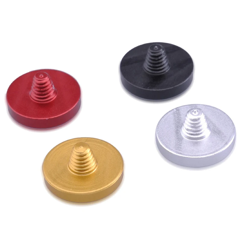 

FFYY-4PCS 10 mm Diameter Concave Metal Soft Shutter Release Button for M Rangefinder Camera For Fuji X100 100s X20 X10 M3