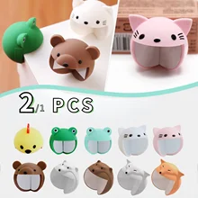 

New Animal Edge Corner Guards Kitchen Cabinets Table Protection From Children Tools Silicone Material Cartoon Safety Accessories