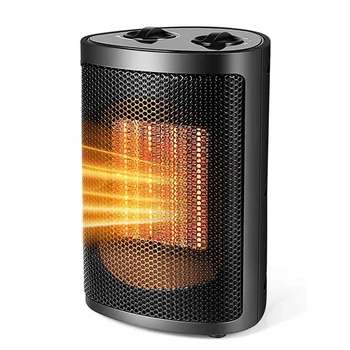 

1500W/750W Portable Electric Room Heater With 3 Adjustable Modes And Overheat Protection For Indoor Desk Heater For Bedroom