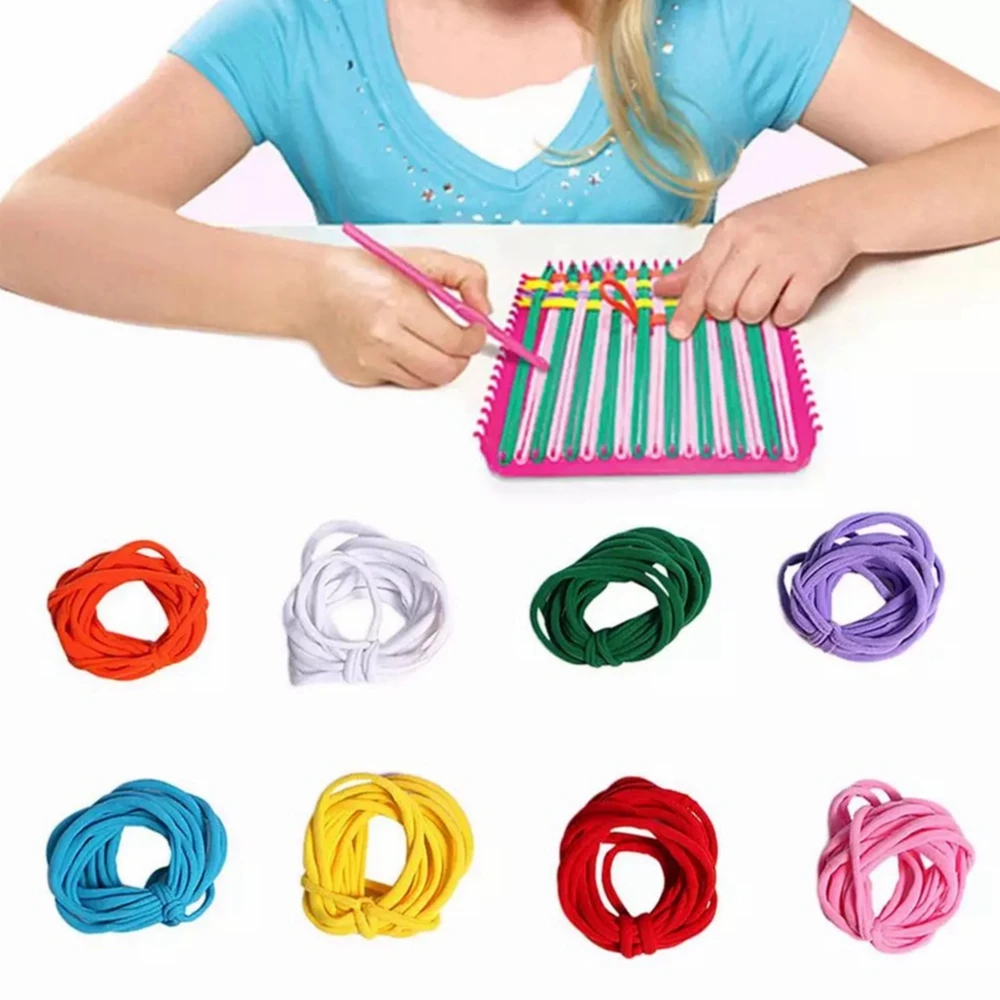 Diy Creatieve Strectcg Breien Machine Speelgoed Educatief Maken In Geldzak Hoofdband Kleurrijke Braider Gift Voor Vrouw Meisje Kids Beads Toys Aliexpress