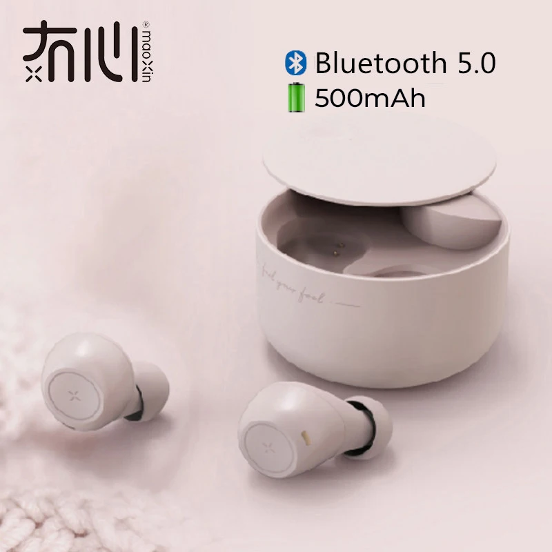 Maoxin беспроводные наушники блютуз наушники за xiaomi iPhone Android без проводные наушники наушники с микрофоном bluetooth V5.0 наушники безпроводные