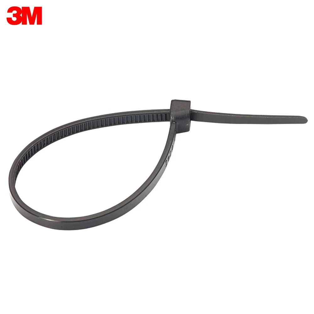 3M Кабельный хомут Scotchflex FS 200 CW-C черный мм x 4 8 100 шт./уп. FS-200-CW-C |