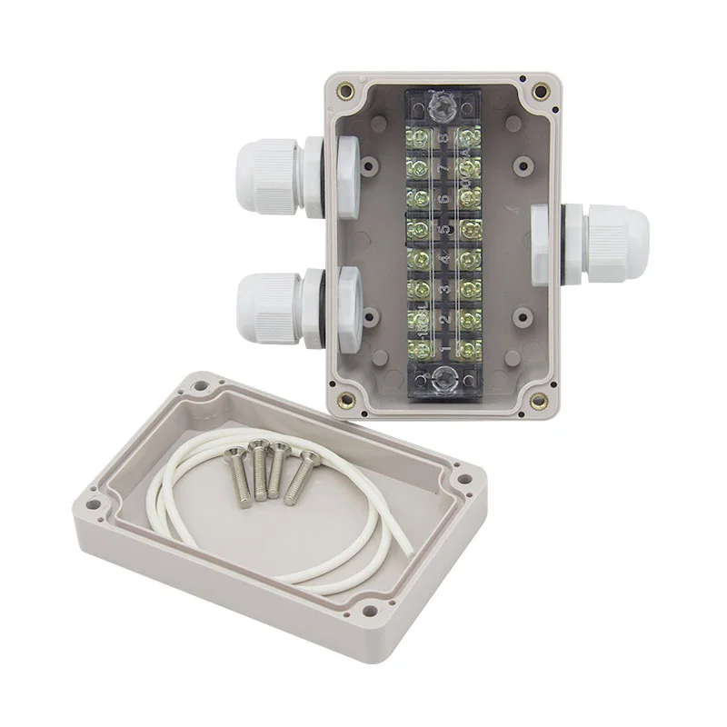 caixa de juncao exterior eletrica impermeavel com 03