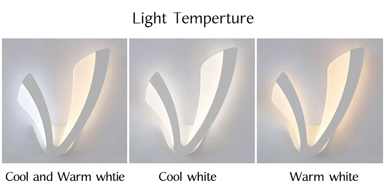 Современный светодиодный настенный светильник для гостиной, столовой, спальни, кухни, акриловый светодиодный настенный светильник, настенные бра, лампы для ванной, белые