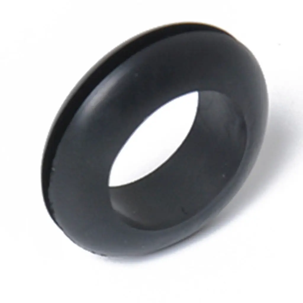 58 Pcs/Set 6 Kinds Double Sides O Ring Rubber Grommet Washer Gasket Seals Assortment Wiring Coil Gasket For Cables Wires
