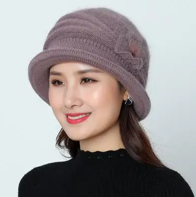 Winter Bucket Hat For Women Lady Fashion Thickened Soft Warm Fishing Cap Outdoor Hat Panama Cap - Цвет: dark khaki