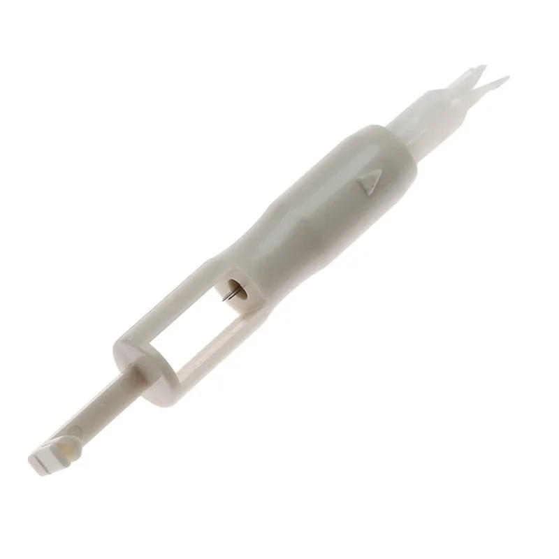 1Pc Hot Selling Needle Threader Stitch Insertion Tool for Sewing Machine Needle Inserter Manual Needle Threader Sewing Tool 