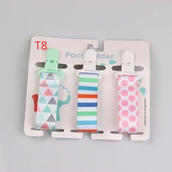 3 Pcs/Set Baby Pacifier Clips Pacifier Chain Dummy Clip Nipple Holder For Nipples Children Pacifier Clip Soother Holder attache