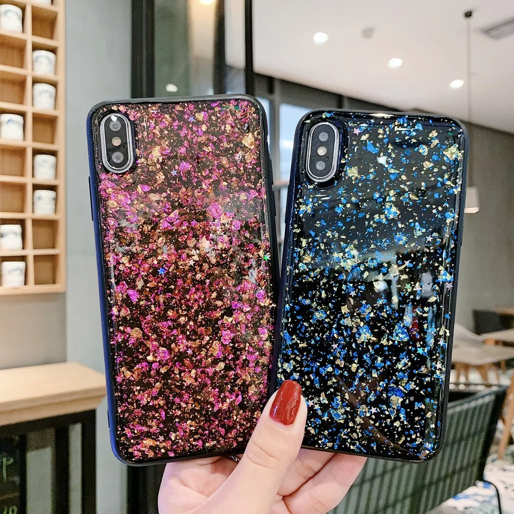 

Light luxury 3D starry sky shell pattern phone case for IPhone 6 6S 7 8 plus 12 mini 11 12 Pro XR X XS Max for women back cover
