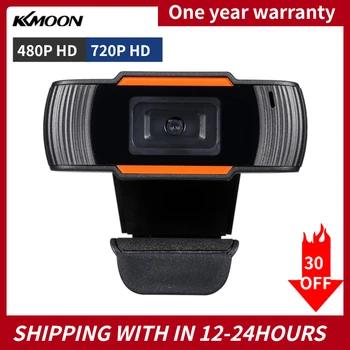 

720P/480P full hd Webcam Fixed Focus HD USB Webcam Built-in Microphone Rotatable Cameras for Online Conference Video Call Live
