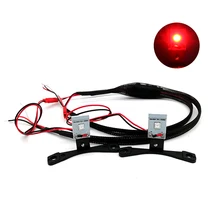 

2Pieces Red LED Devil Demon Eyes Auto Car Headtrlight Projector Lens Retrofit