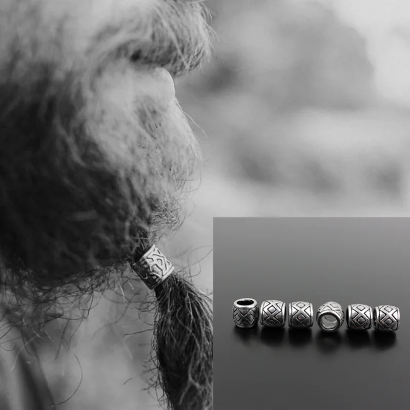 Beard Accessories Viking Beads  Beard Accessories Decorations - Beads  Metal Spacer - Aliexpress