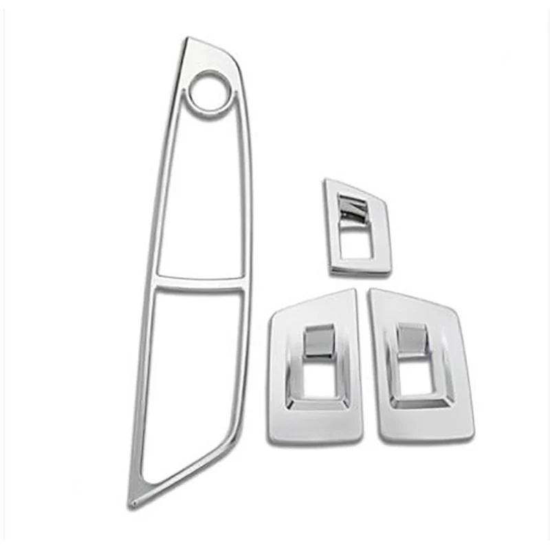 Button Panel Ornament For BMW 5 Series f10 520 525 2011-2017 Left Car Buttons Set of Silver Accessories | Автомобили и мотоциклы
