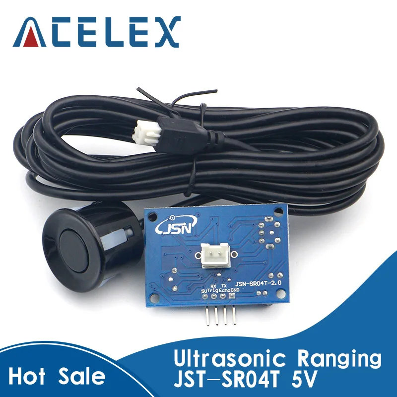 Waterproof Ultrasonic Sensor Module Integrated Ranging Sensor Reversing Radar Measuring Distance ILS