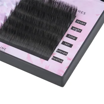 

Women Soft Natural Long Fake Eye Professional Makeup Individual Cluster Eyelashes Grafting Fake False Eyelashes 0.8-1.3cm