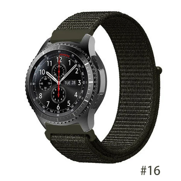 20 мм 22 мм gear s3 Frontie ремешок для samsung Galaxy watch 46 мм активный 42 мм huawei часы gt Amazfit bip часы с ремешком NATO band - Цвет ремешка: 5