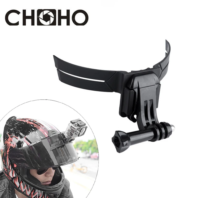 Soporte para casco de motocicleta Gopro, accesorios para Cámara de Acción -  AliExpress