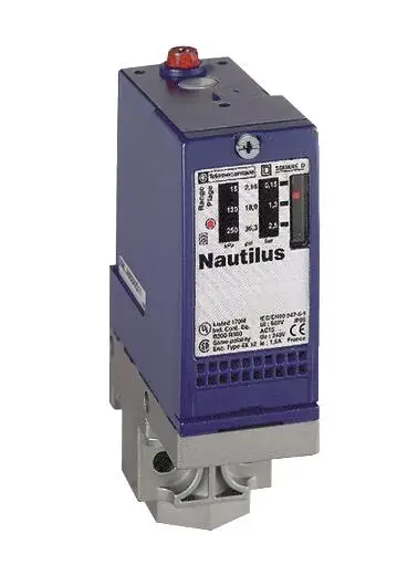 

Реле давления XMLA300D2S12 XMLA 300 бар-фиксированная Шкала 1 порог-1 C/O