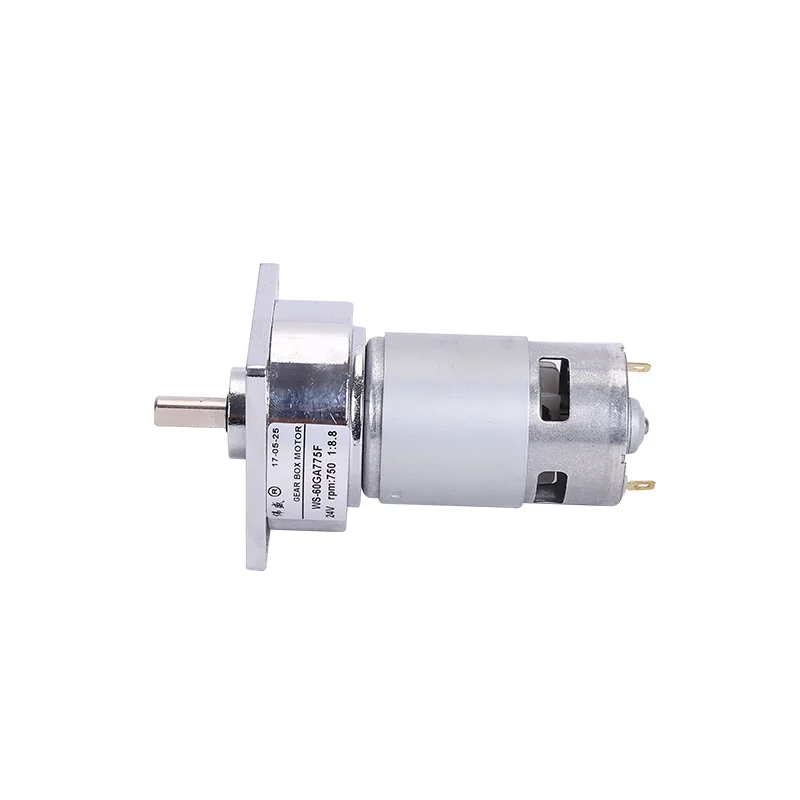 60 DC мотор маленький 24v редуктор 775 микро низкоскоростной 25W скорость|Двигатель