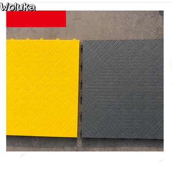 

2020 new arrival Garage quick repair workshop solid floor grille plastic splicing floor floor floor plastic grille mat CD50 Q06