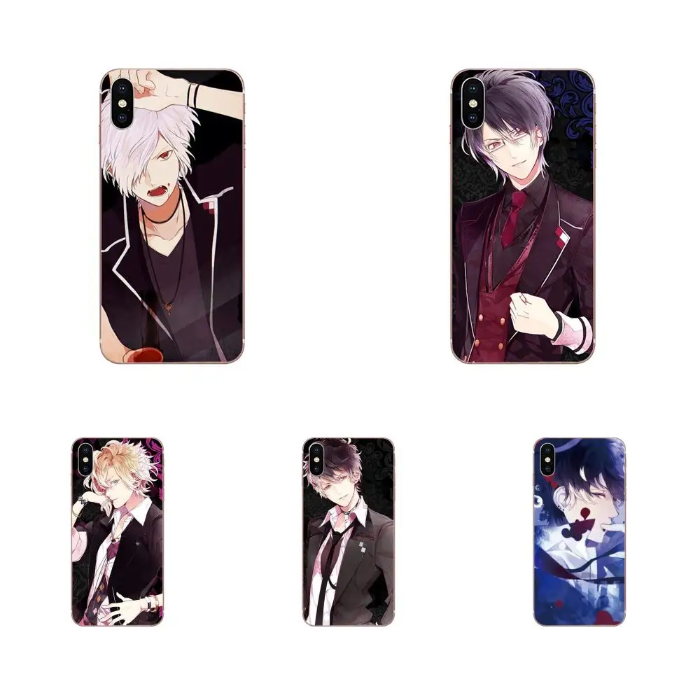 Diabolik Lovers Япония аниме принтом для LG G2 G3 G4 G5 G6 G7 K4 K7 K8 K10 K12 K40 мини стилус ThinQ 2016 2017 2018