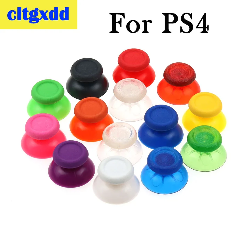 Cltgxdd 2Pcs Joystick Analogico Thumb Stick Grip Cap Per Sony Playstation Dualshock 4 Ps4 Joypad Controller Thumbsticks Rocker Cap