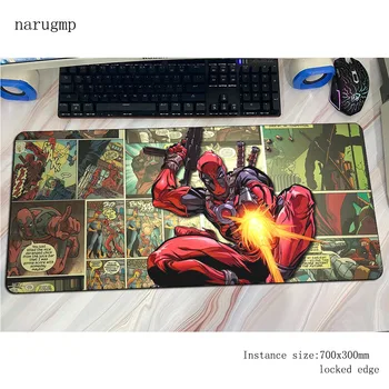 

Deadpool padmouse 3d accessory 90x40cm mouse pad cute gaming enterprise rubber mats keyboard large mouse mat gamer