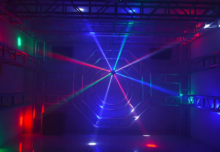 LED 80W+48W RGBW Moving Head Light DMX 512 High Brightness light for disco dance hall KTV stage night club DJ show bands