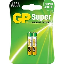 Батарейка AAAA MX2500/LR8D425 GP 1.5V Alkaline 2 шт. Батарейка AAAA MX2500/LR8D425 GP 1.5V Alkaline 2 шт.
