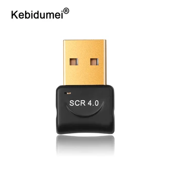 

Mini Wireless Bluetooth V4.0 USB Dongle Dual mode Transmitter for Bluetooth Mouse Keyboard BT Speaker for Win7/8/10/Vista/XP