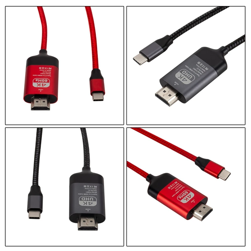 Тип C к HDMI HDTV AV ТВ кабель адаптер для samsung Galaxy S9 S10 Note 9 MacBook