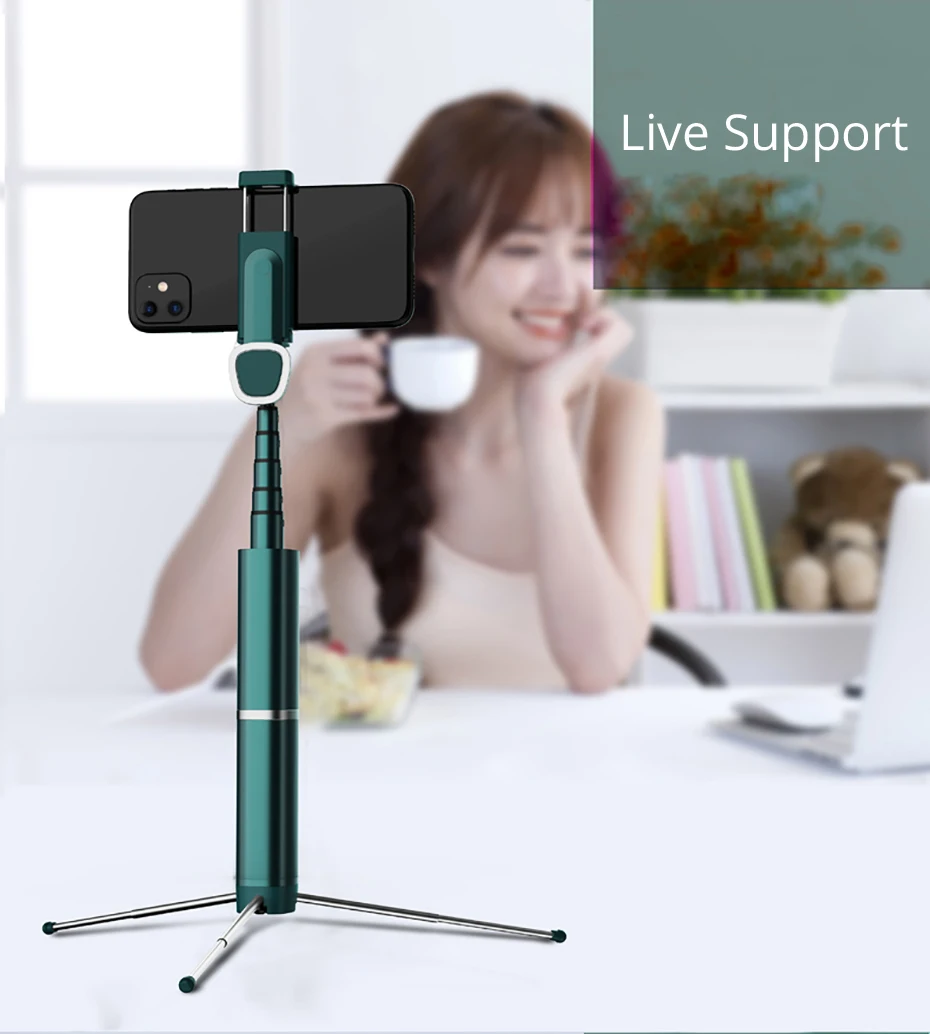 Bonola All Metal Portable Selfie Stick (13)