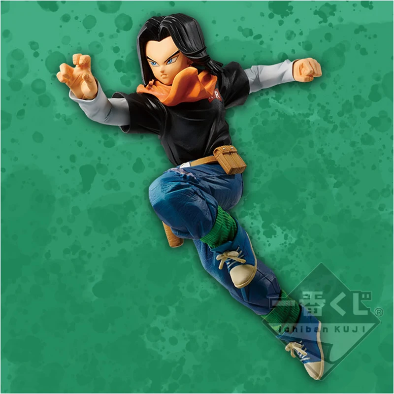 Японская анимация Dragon Ball Android 17 модель ActionToy фигурки украшения Рождественский подарок на день рождения