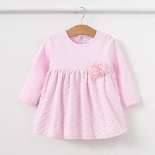 Robe de printemps et d'automne en velours pour enfants, tenue de princesse pour filles