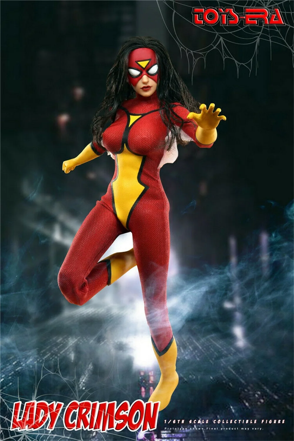 TOYS ERA TE020 1/6 Spider-Woman Spider Lady Crimson Action Figure Model Toy Gift