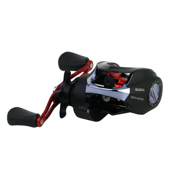 

VISSEN 1PCS Outdoor sports fishing ice fishing series water drop wheel speed ratio 6.3:1 adjustable magnetic brake system reel