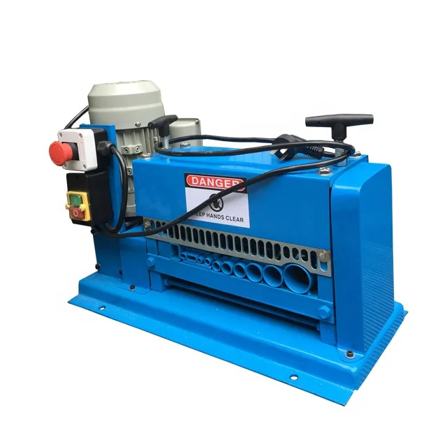 

2019 BSGH manufacture Electric copper wire stripping machine automatic cable stripper equipment copper cable peeling machine