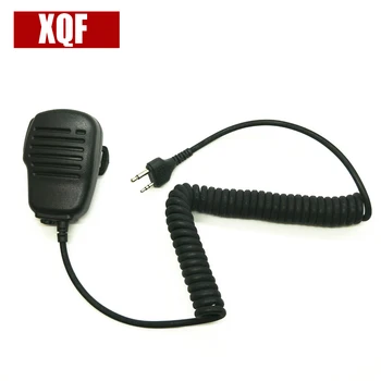 

XQF 10PCS Frosted shell PTT Handheld shoulder Speaker MIC For MIDLAND G6/G7/G8/G9 GXT550 GXT650 LXT80 Radio Walkie Talkie