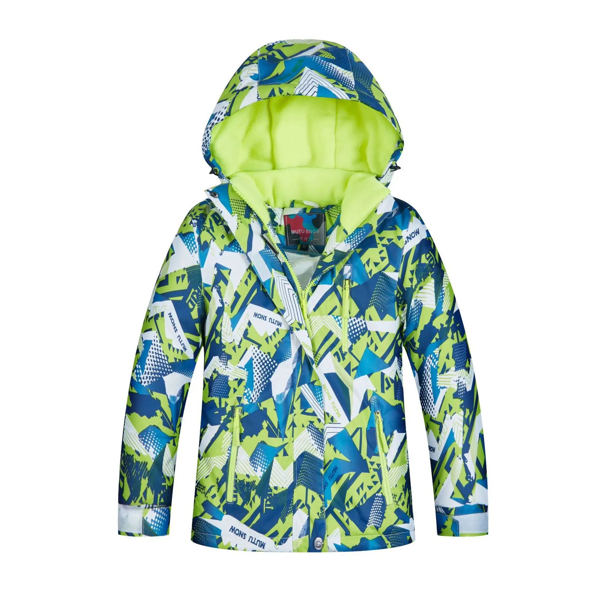 

kids Skiing Jacket pants Waterproof Windproof Clothing children Ski Pants Boys Girls -30 DEGREE Winter Snowboarding jacket