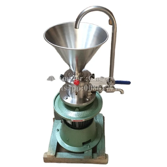 

Small size industrial food colloid milling machine grinding sesame paste making