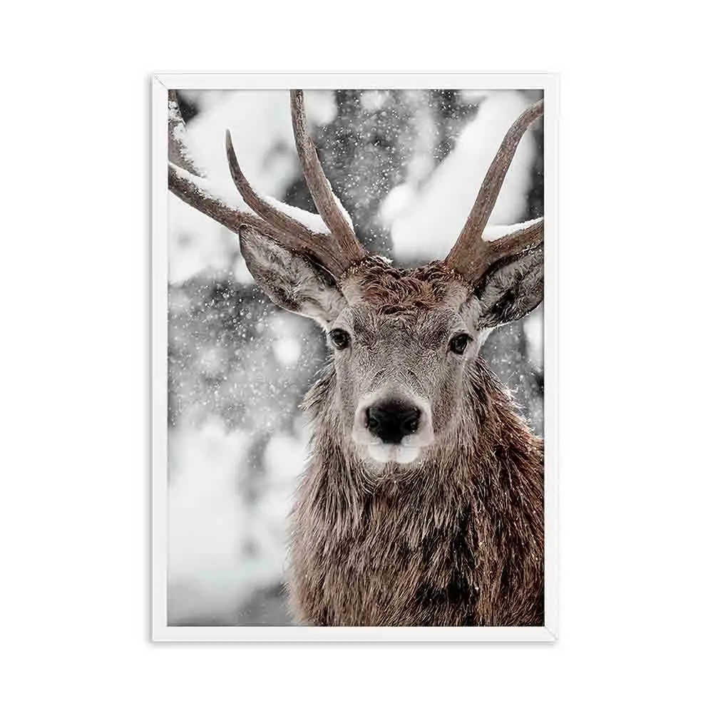 Bouquet-Wall-Art-Animal-Canvas-Painting-Hydrangea-Twig-Nordic-Posters-And-Prints-Deer-Landscape-Wall-Pictures (18)