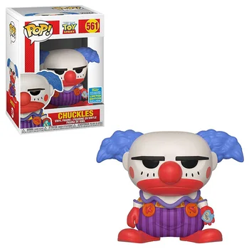 

2019 SDCC Exclusive Funko pop Official Toy Story 4 - Chuckles The Clown Vinyl Figure Collectible Model Toy with Original Box