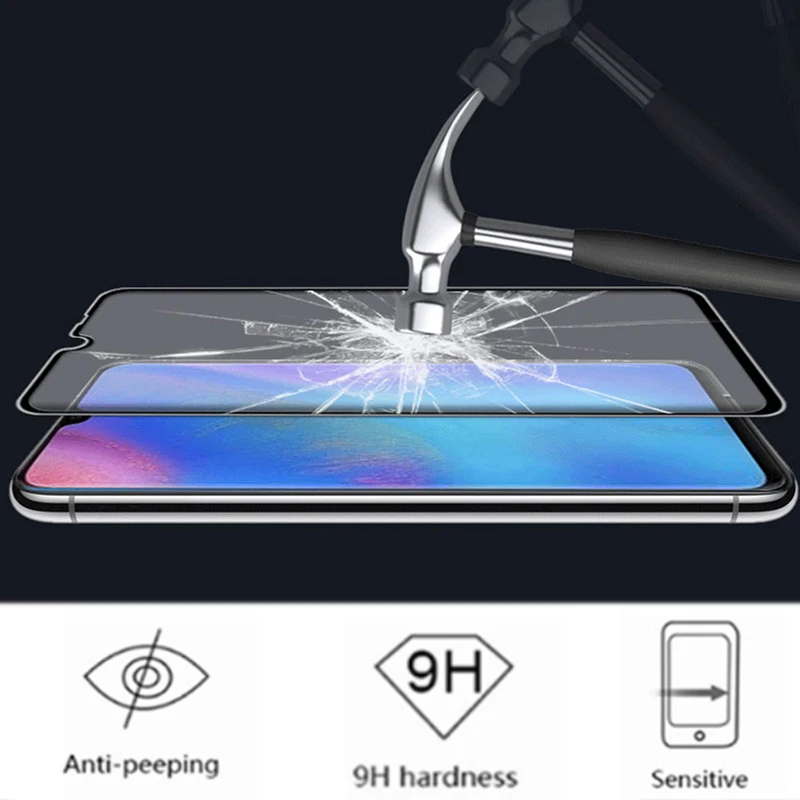 Protecteur D'écran En Verre Trempé OcioDual Premium 9D Bord Noir Pour IPhone 12 Pro Max