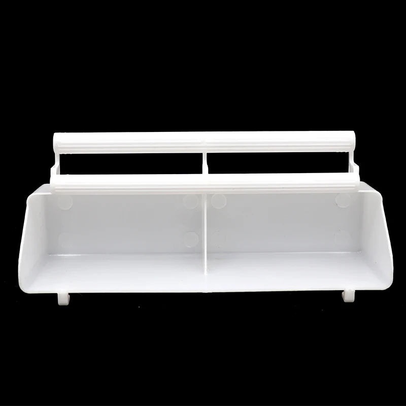 Parrots Feeder Hanging Bowl Box Cover Food Water Trough Pet Accessories Thickening Bird Cage Two Squares Bird Accessories