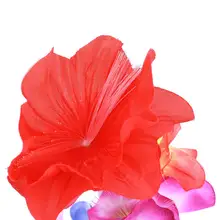 Красивая оптическая волоконная лампа, Капок, ваза, на День святого Валентина, пластиковый волоконный светодиодный светильник, для дома, комнаты, цветной цветок, Рождественский ночник