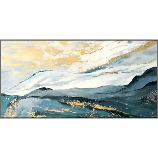 GATYZTORY DIY Oil Painting By Numbers Kits Mountain Peak Landscape Picture By Number 60x75cm HandPainted Home Wall Art 9913443