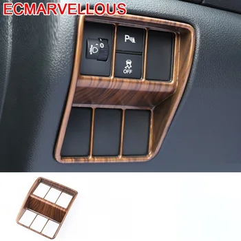 

Gear Panel Automobile Modified Decorative Chromium Car Styling Covers Sticker Strip Accessories Modification 17 FOR Honda CRV